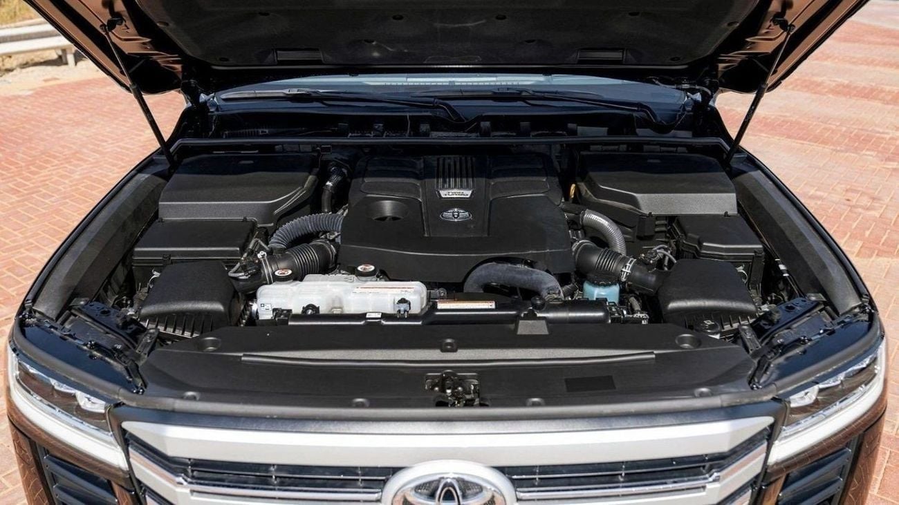تويوتا لاند كروزر LC300 VXR 3.5P AT MY2025 – BLACK