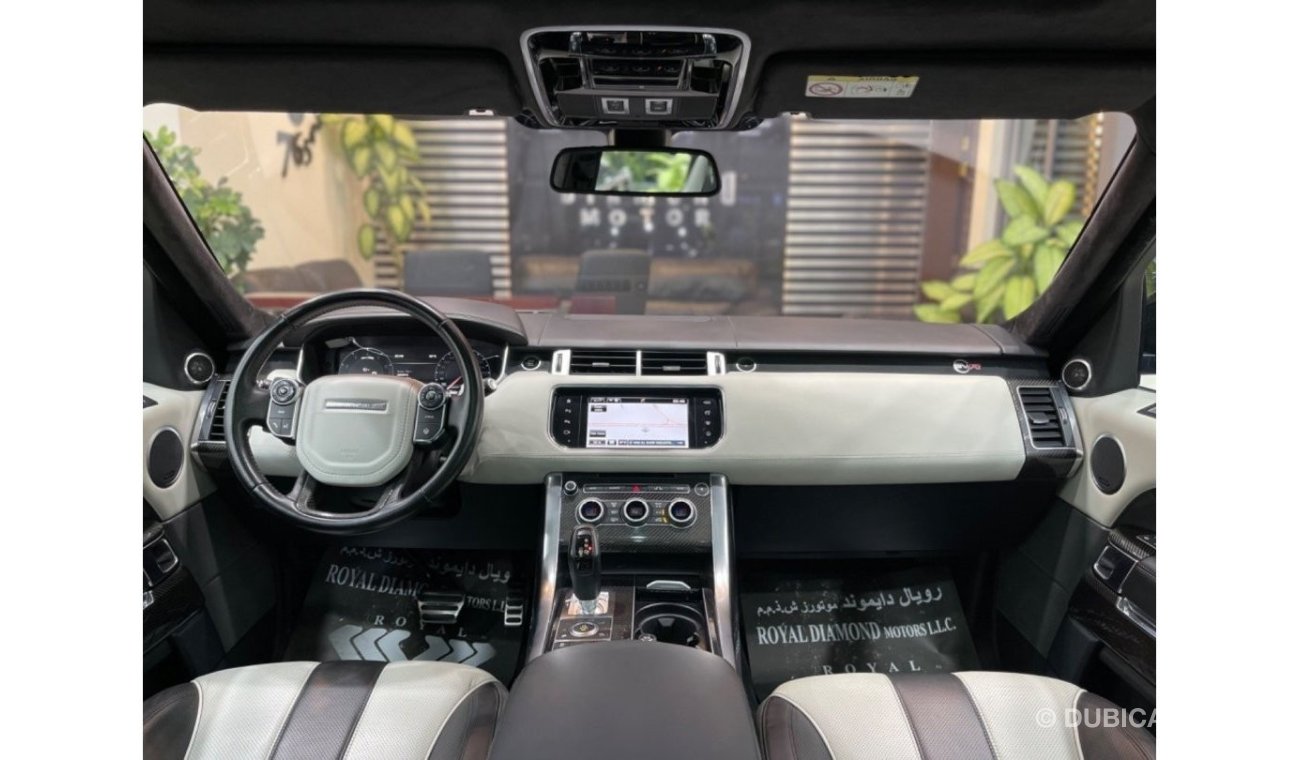 لاند روفر رانج روفر سبورت أس في آر Range Rover sport SVR  GCC 2016 under warranty