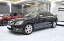مرسيدس بنز C 230 EXCELLENT DEAL for our Mercedes Benz C230 ( 2008 Model ) in Black Color GCC Specs