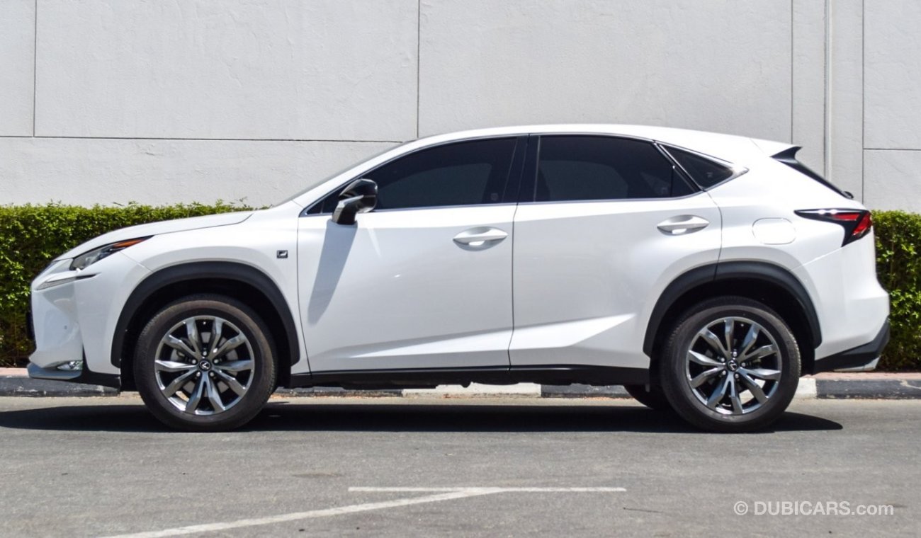 Lexus NX200t t F Sport / Warranty / Service Contract / GCC Specifications