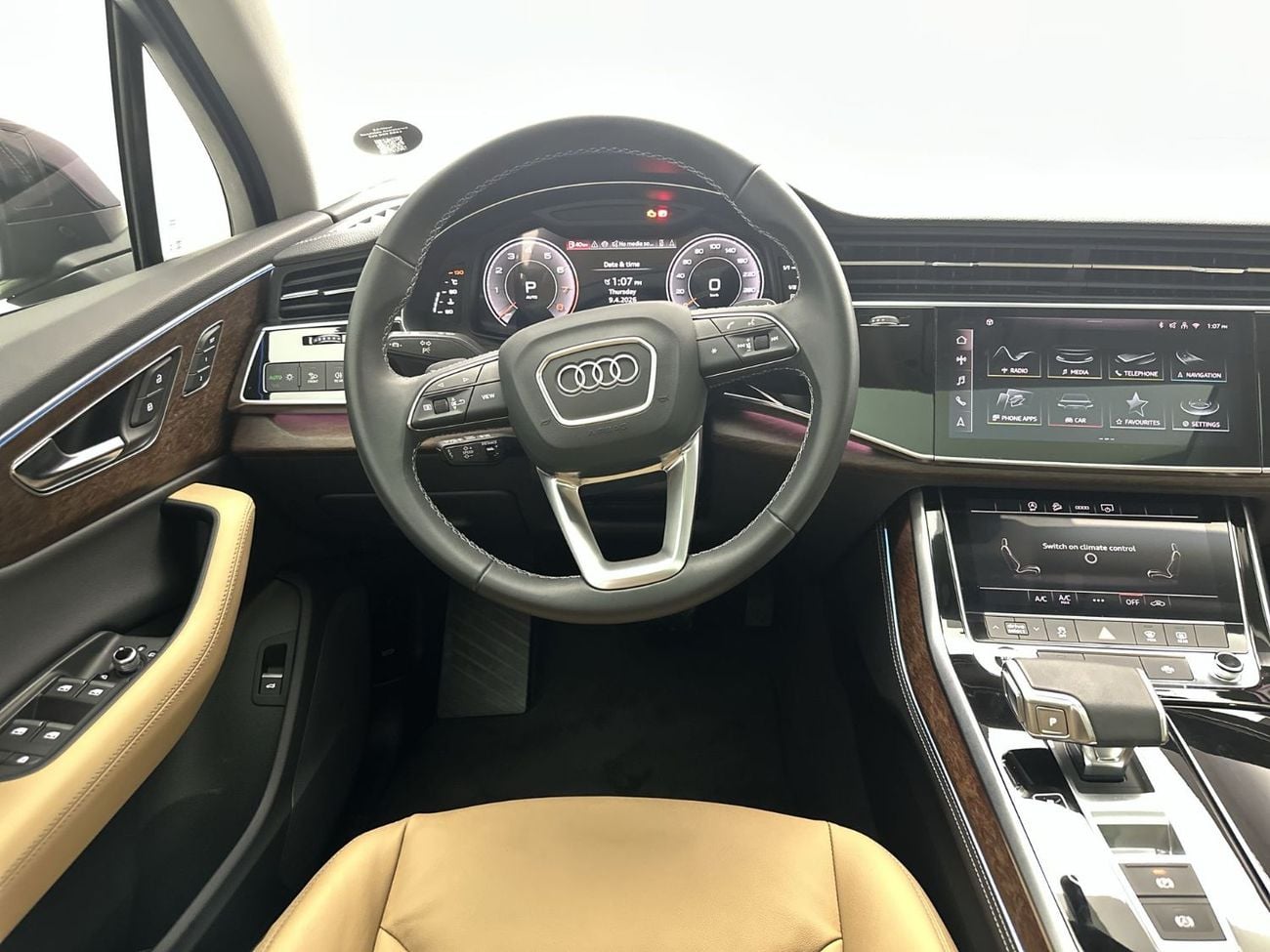 أودي Q7 55 TFSI quattro S-Line 3.0L 340hp (Ref# 19219)