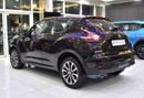 Nissan Juke EXCELLENT DEAL for our Nissan Juke ( 2015 Model ) in Dark Purple Color GCC Specs
