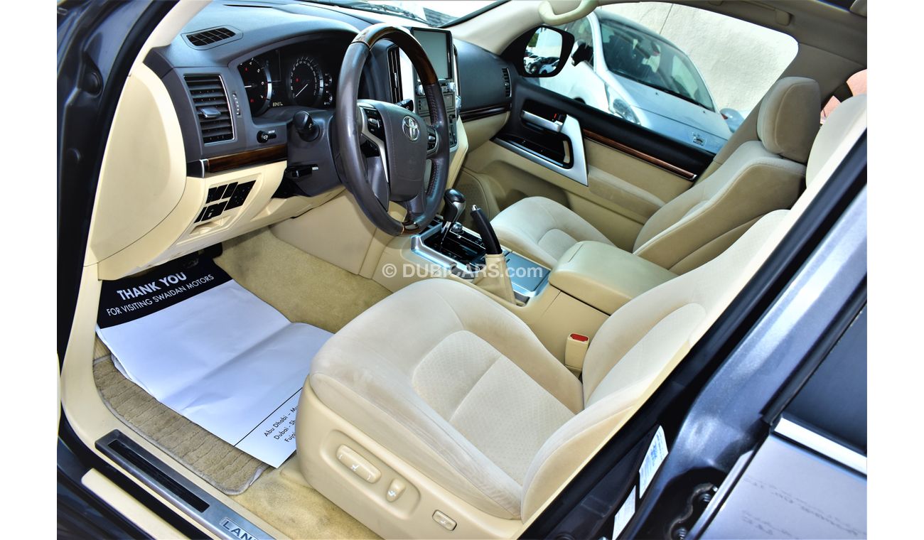 Toyota Land Cruiser 5.7L EXR V8 2016 GCC DEALER WARRANTY
