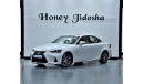 Lexus IS300 Platinum EXCELLENT DEAL for our Lexus IS300 ( 2018 Model! ) in White Color! GCC Specs