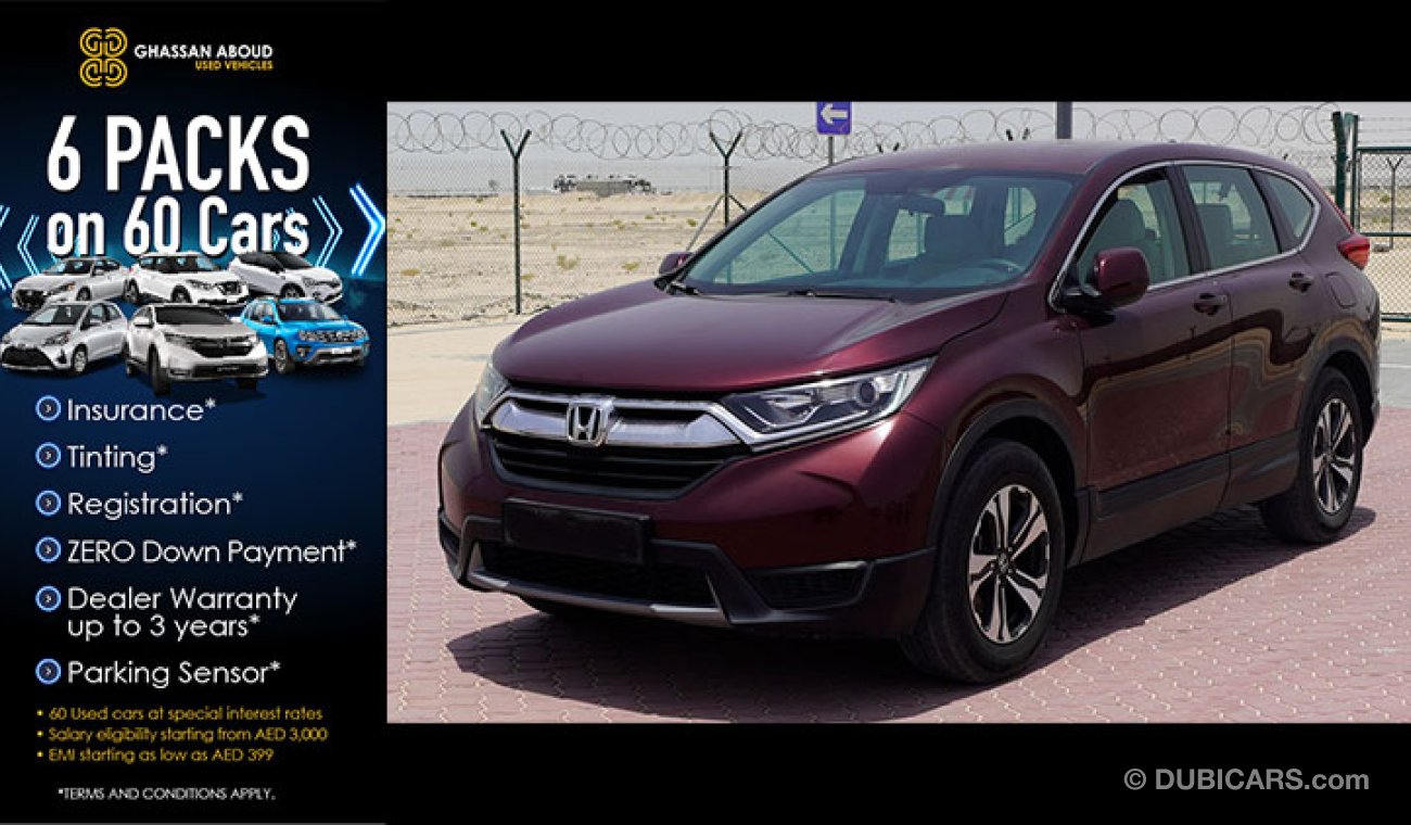 Honda CR-V CERTIFIED VEHICLE WITH WARRANTY & DELIVERY OPTION: HONDA CRV(GCC SPECS)FOR SALE(CODE : 00858)