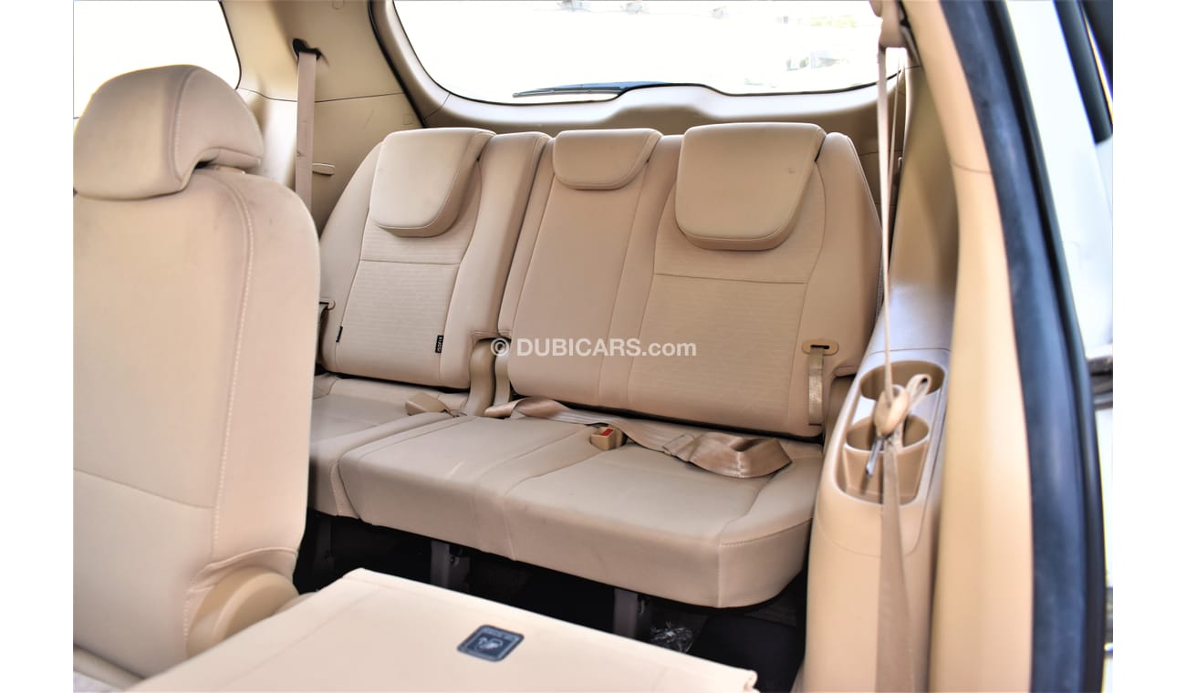 Kia Carnival AED 1762 PM | 3.3L LX V6 GCC WARRANTY