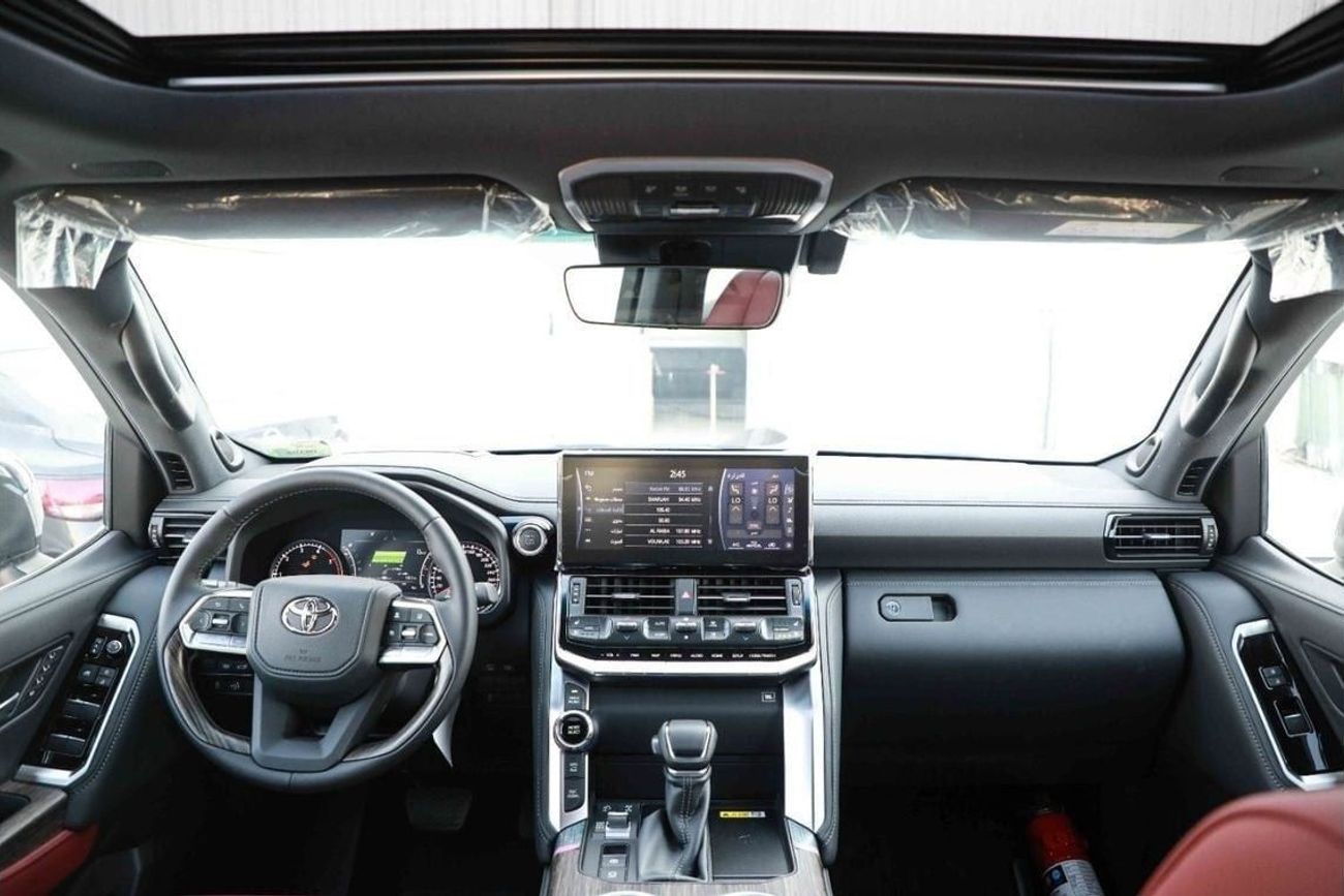 Toyota Land Cruiser 2024 TOYOTA LAND CRUISER VXR 3.3 - ATTITUDE BLACK inside RED | Export Only