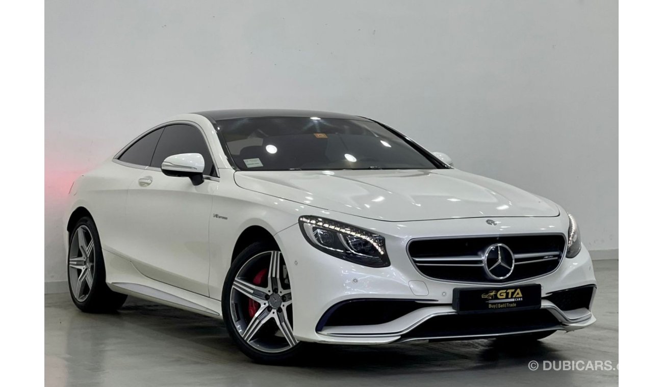 Mercedes-Benz S 63 AMG Coupe Std 2015 Mercedes S 63 AMG, Full Service History, Warranty, GCC