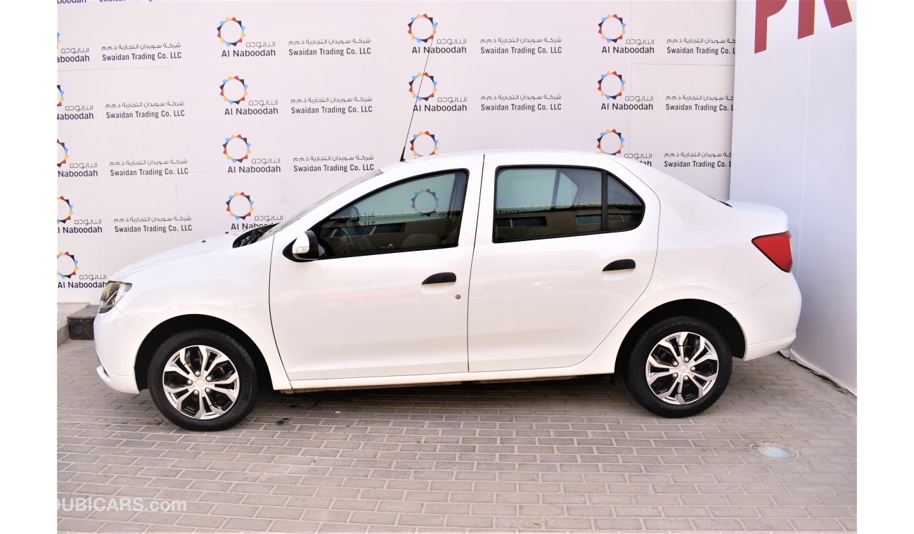 Renault Symbol 1.6L PE 2017 GCC SPECS DEALER WARRANTY