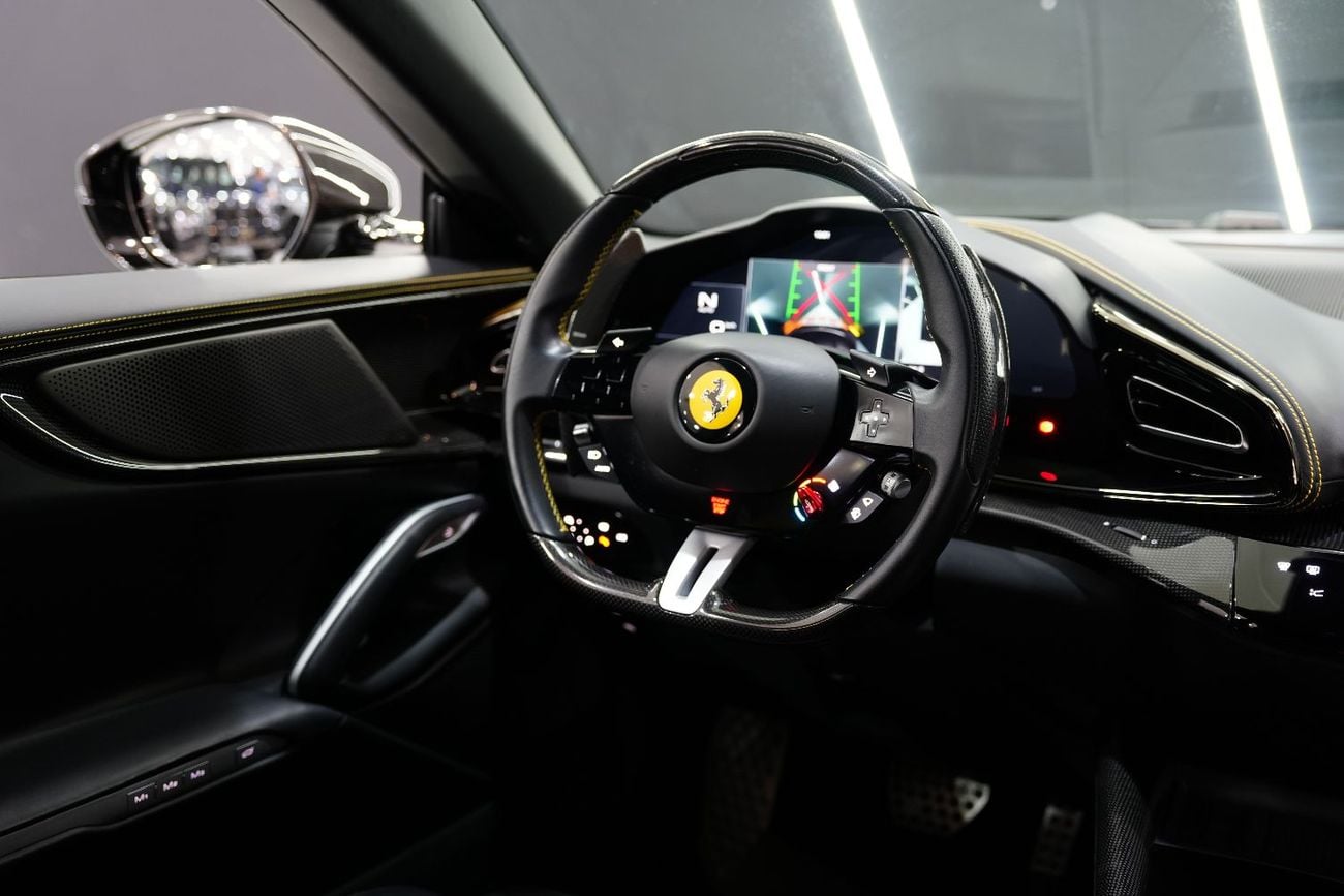 Ferrari Purosangue STD 2025 Ferrari Purosangue, Carbon Ext/Int Pack, Giallo Triplo Strato Livery, Al Tayer Warr + Serv!