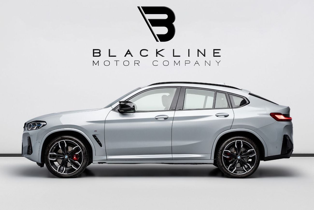 BMW X4 M40I BUY NOW, PAY 2027 | THE BLACKLINE STANDARD | BMW Warranty + Service Contract, GCC
