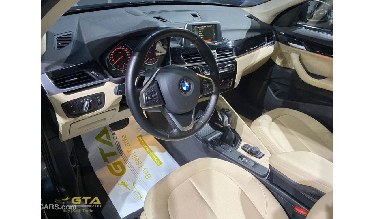 بي أم دبليو X1 2017 BMW X1 XDrive20i, BMW Warranty+Service Contract, GCC, Low Kms