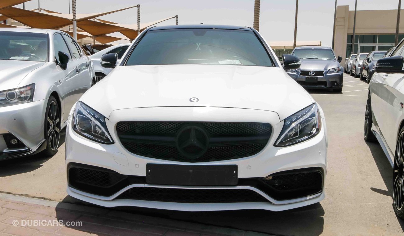 Mercedes-Benz C 400 With C 63 body kit