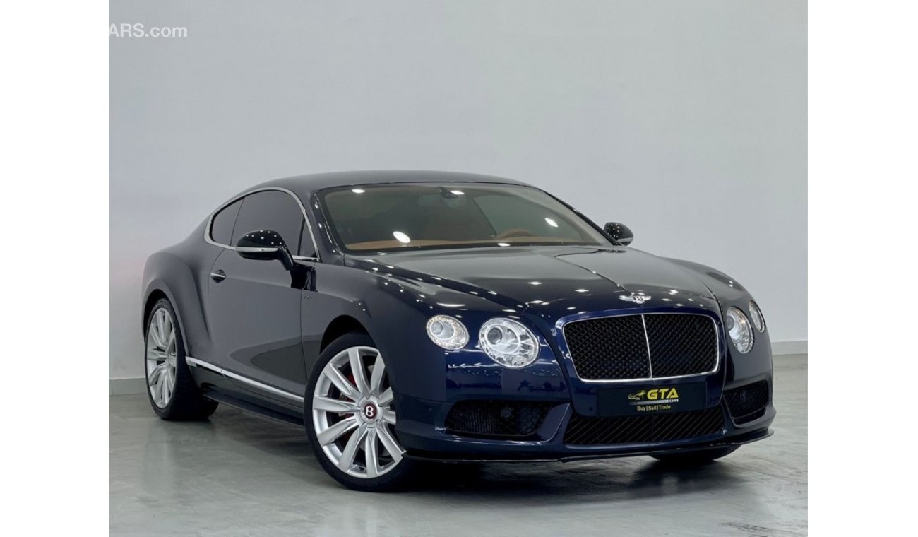 Bentley Continental GT 2015 Bentley Continental GT V8 S, Warranty, Service History, Low KMs, GCC