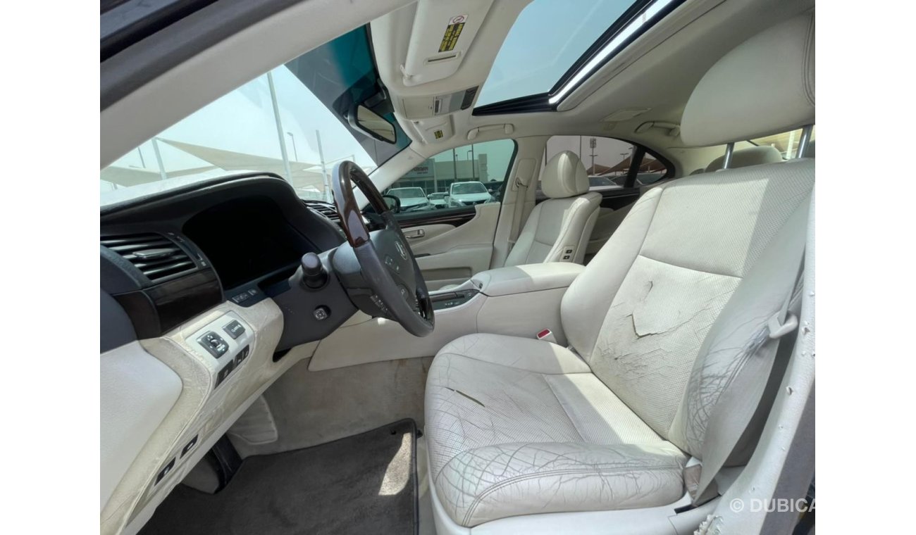 لكزس LS 460 موديل 2008 وارد 8 سلندر ماشية 277000 km