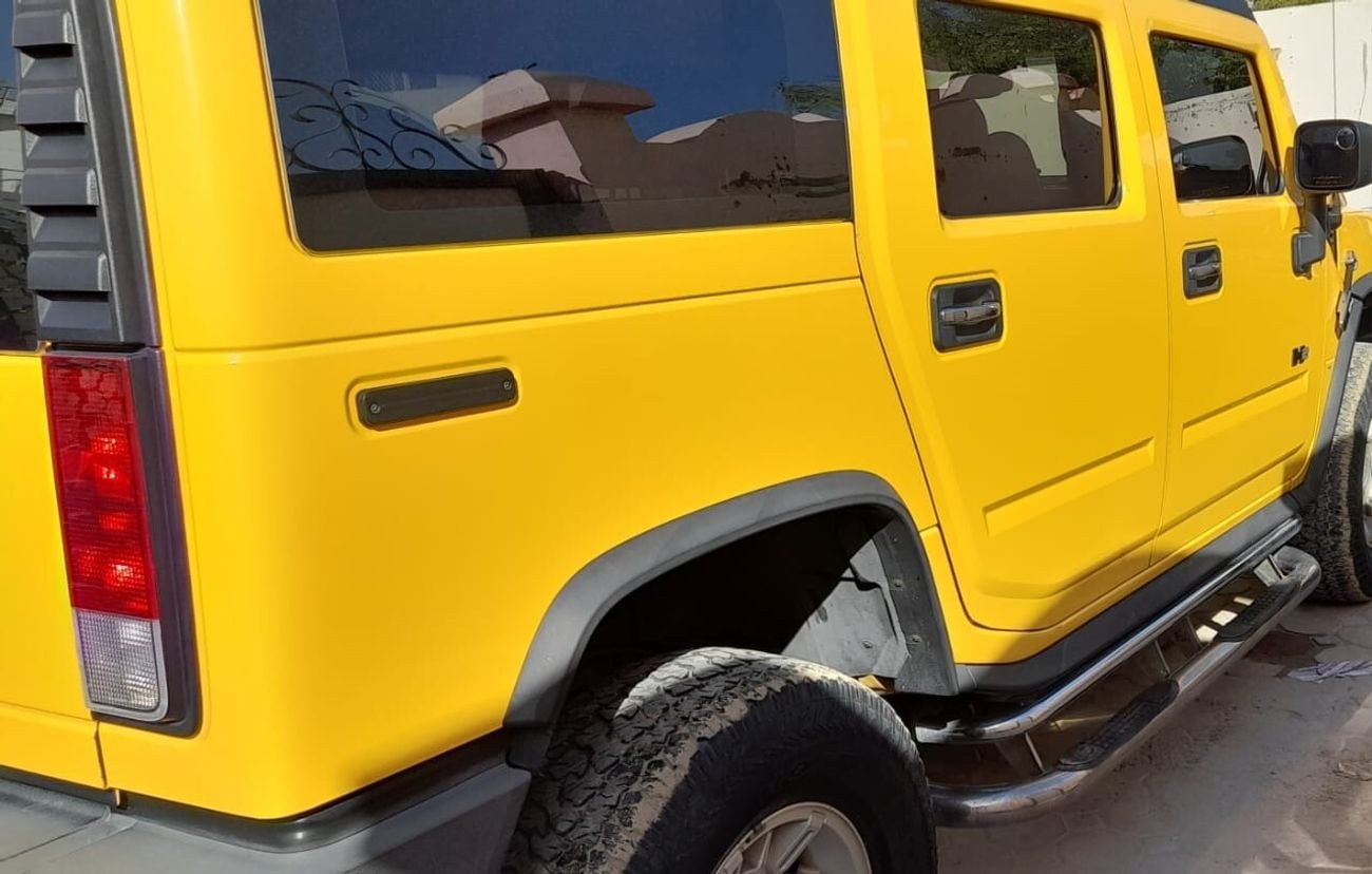 هامر H2 HUMMER H2-2007-YELLOW COLOR 55000