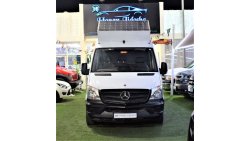 مرسيدس بنز سبرينتر AMAZING Mercedes Benz Sprinter 2016 Model!! in White Color! GCC Specs