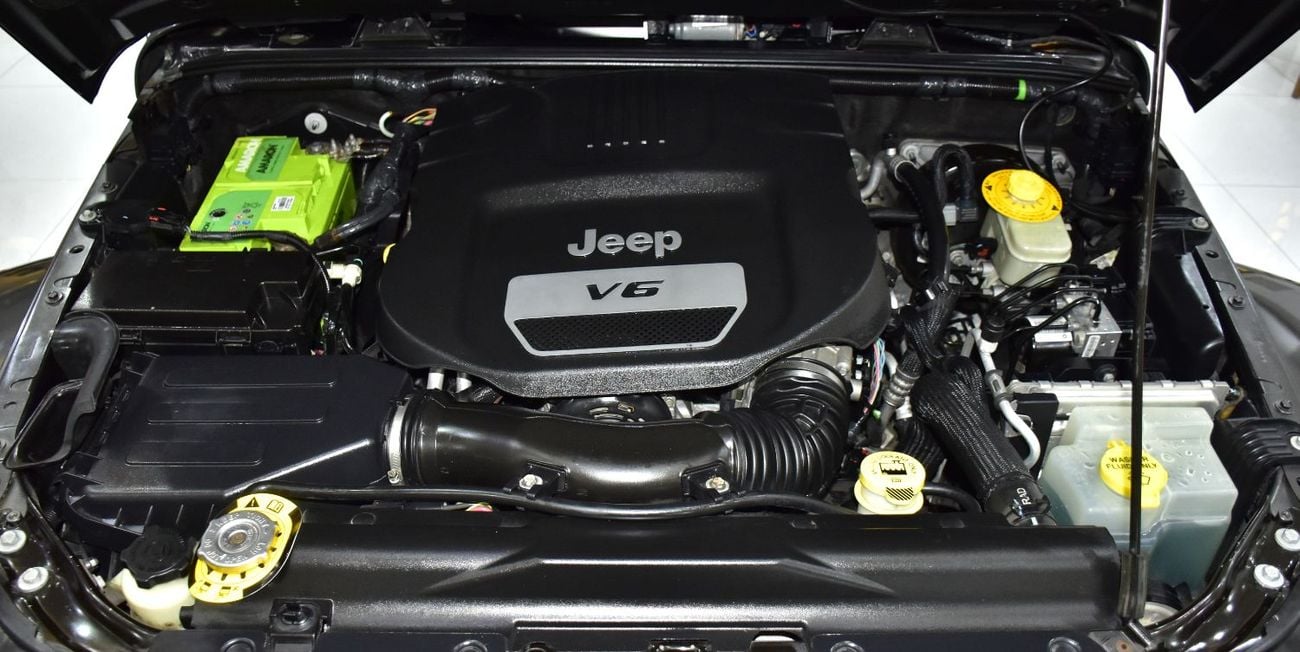 Jeep Wrangler EXCELLENT DEAL for our Jeep Wrangler Rubicon RECON EDITION ( 2017 Model ) in Grey Color GCC Specs