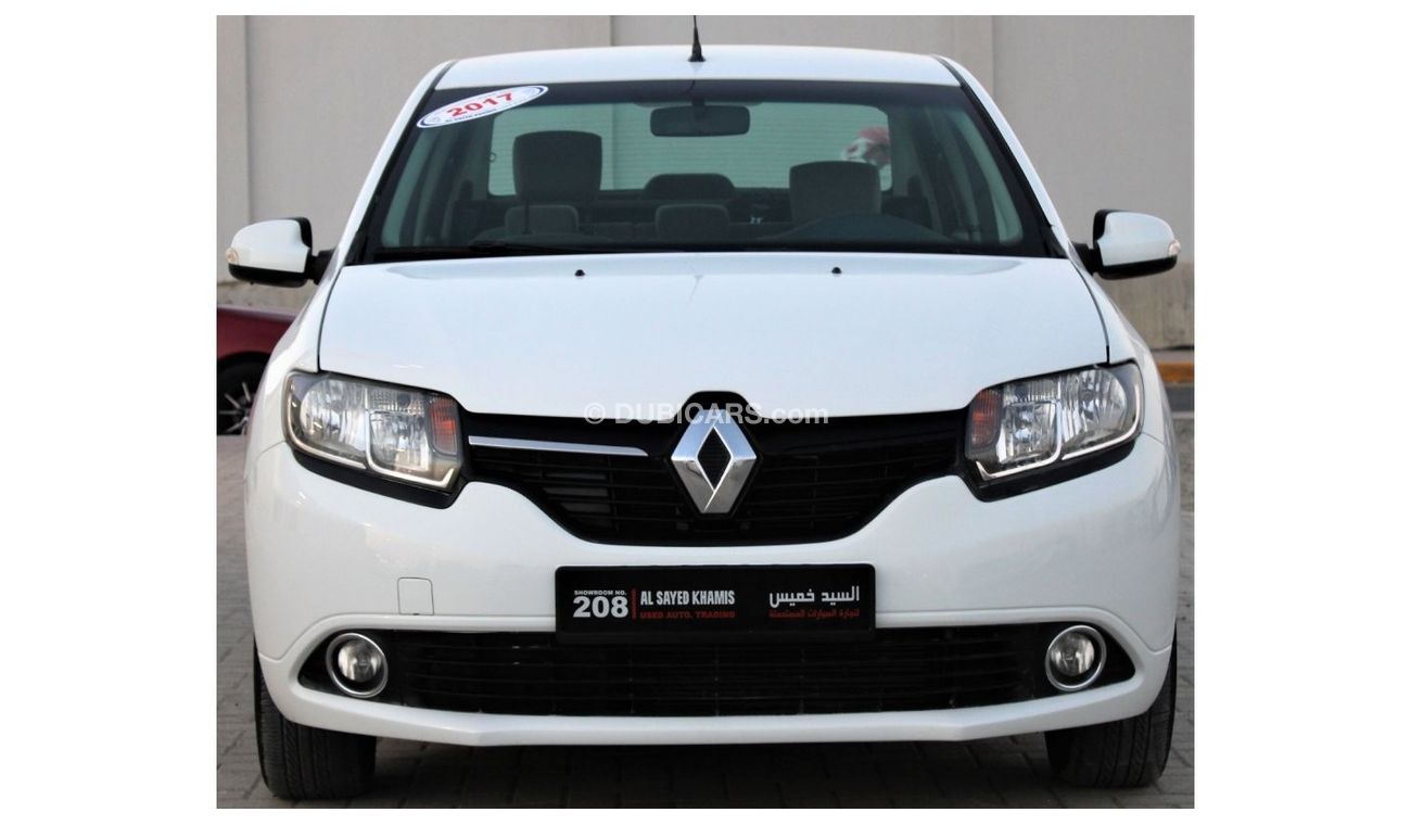 Renault Symbol Renault Symbol 2017, GCC, in excellent condition, without accidents, very clean from inside and outs
