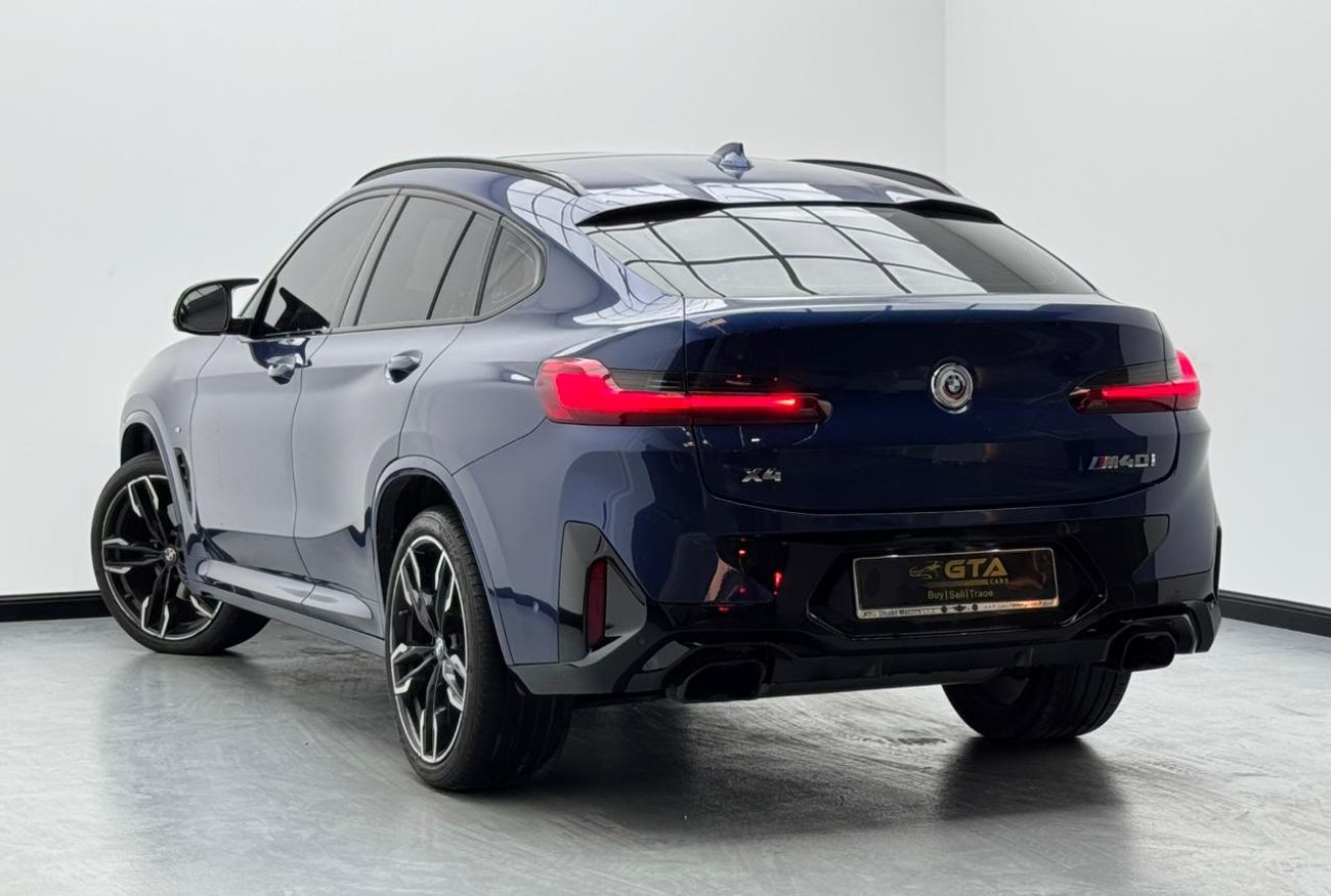 BMW X4 M40I 3.0L 2023 BMW X4 M40i, 2028 BMW Warranty, 2029 BMW Service Pack, BMW Service History, GCC