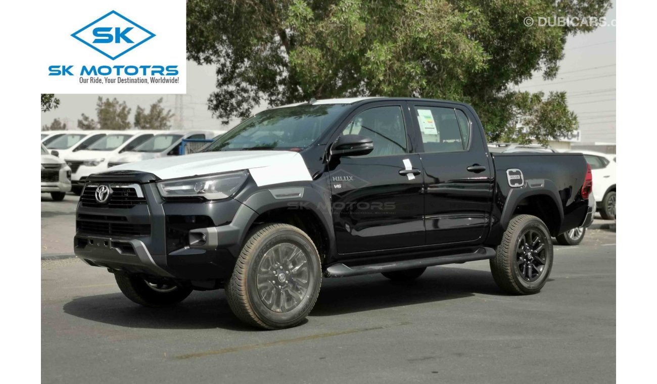 Toyota Hilux 4.0L V6 Petrol, 18" Rims, DRL LED Headlights, Front & Rear A/C, Fabric Seats, USB (CODE # THAD08)