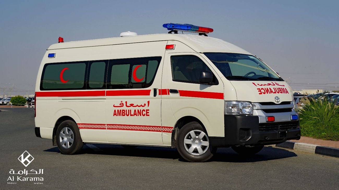 Toyota Hiace Medical Transport - Ambulance - 2.5L - Manual Drive - Emergency lighting and siren system