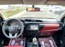 Toyota Hilux 2021 2.7 ENGINE 4 CYLINDER BLACK COLOR INSIDE BLACK AND RED GCC SPECS VERY GOOD CONDITION