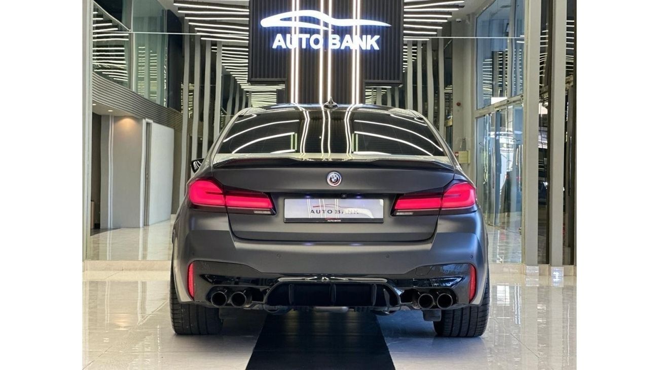 BMW M5 BMW M5 COMPETITION MODEL 2021 GCC SPECS FULL SERVICE HISTORY IN AGENCY