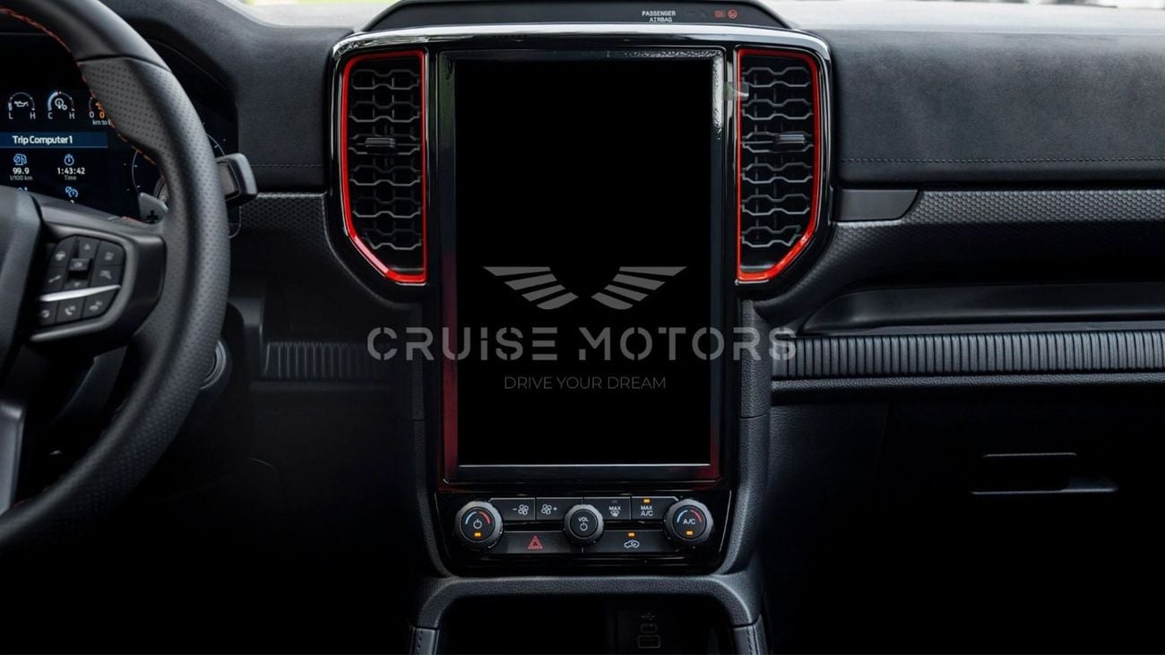 فورد رينجر رابتور Automatic - 3.0L - Petrol - Pick Up - 4WD - 5 Seats - 4 Doors - GREY