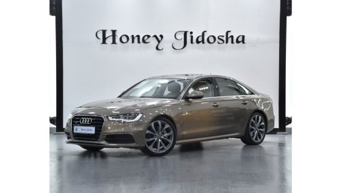 أودي A6 EXCELLENT DEAL for our Audi A6 S-Line 50TFSi QUATTRO ( 2015 Model ) in Brown / Beige Color GCC Specs