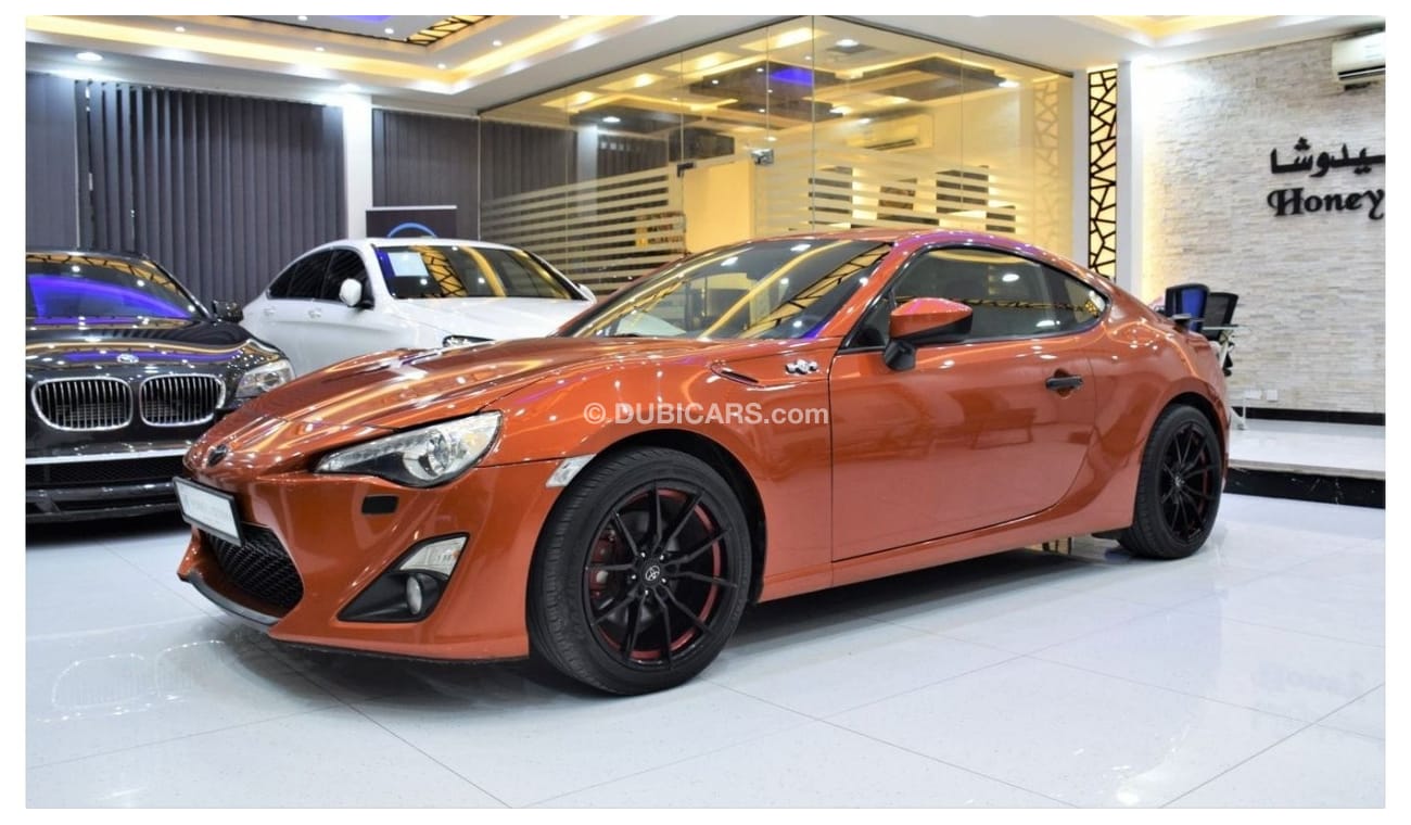 Toyota 86 GTX EXCELLENT DEAL for our Toyota 86 GTX ( 2014 Model ) in Orange Color GCC Specs