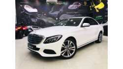 Mercedes-Benz C 400 - 2017 - TWO YEARS WARRANTY @ GARGASH - ( 2,280 AED PER MONTH )