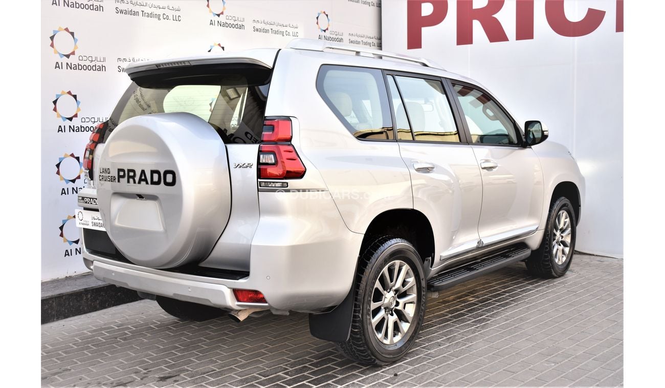 تويوتا لاند كروزر PRADO 4.0L VXR V6 4WD 2018 GCC SPECS DEALER WARRANTY