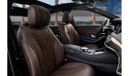 مرسيدس بنز S 400 400 AMG | 3,035 P.M  | 0% Downpayment | Low Mileage!
