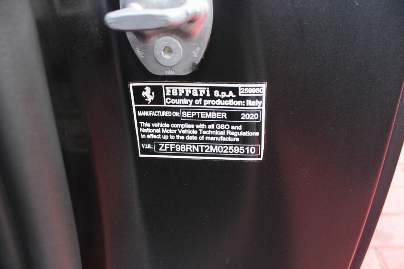 Ferrari Roma V8, Coupe, European Spec.