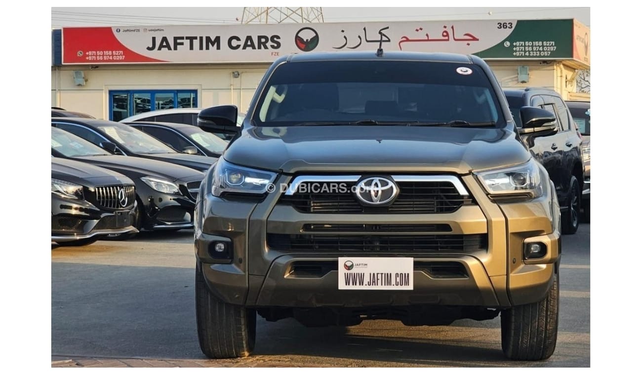 Toyota Hilux Facelifted to ROCCO 2023 AT | 4WD | 2.8L Diesel Engine | Alloy Rims | Black Leather Interior | Best