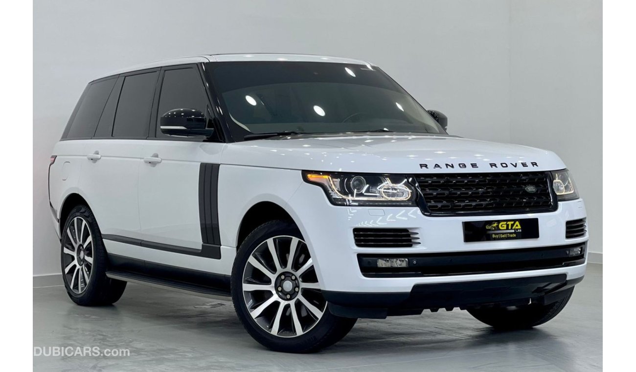 Land Rover Range Rover Vogue Supercharged 2014 Range Rover Vogue Supercharged, Service History, Warranty, Low Kms, GCC