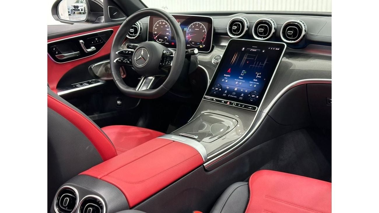 Mercedes-Benz C 200 2024 Mercedes C200 Premium Plus, SEP 2028 Gargash Warranty + Service Contract, GCC