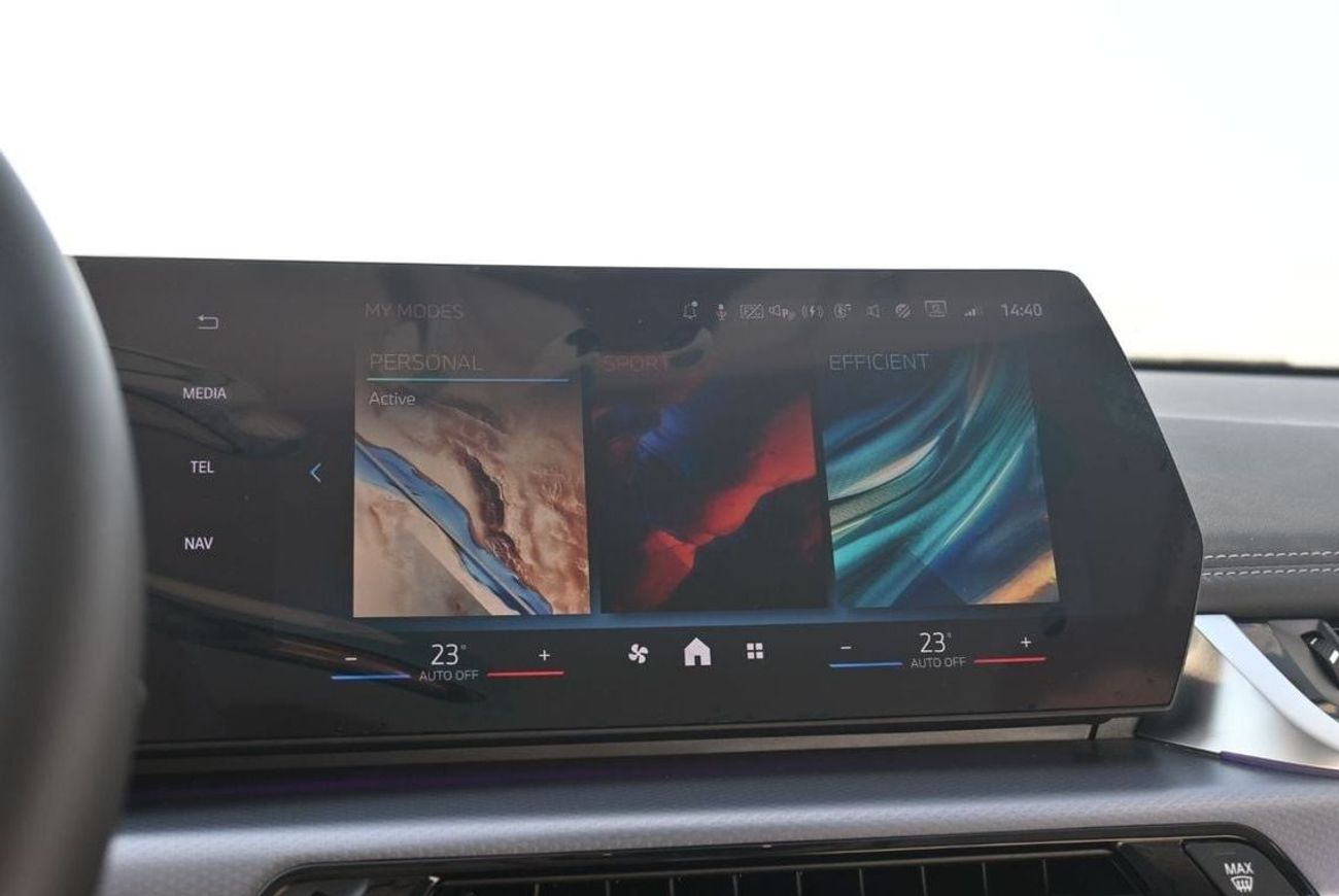 BMW iX1 BMW iX1 xDrive 30L M Sport Kit Model 2024, Color White