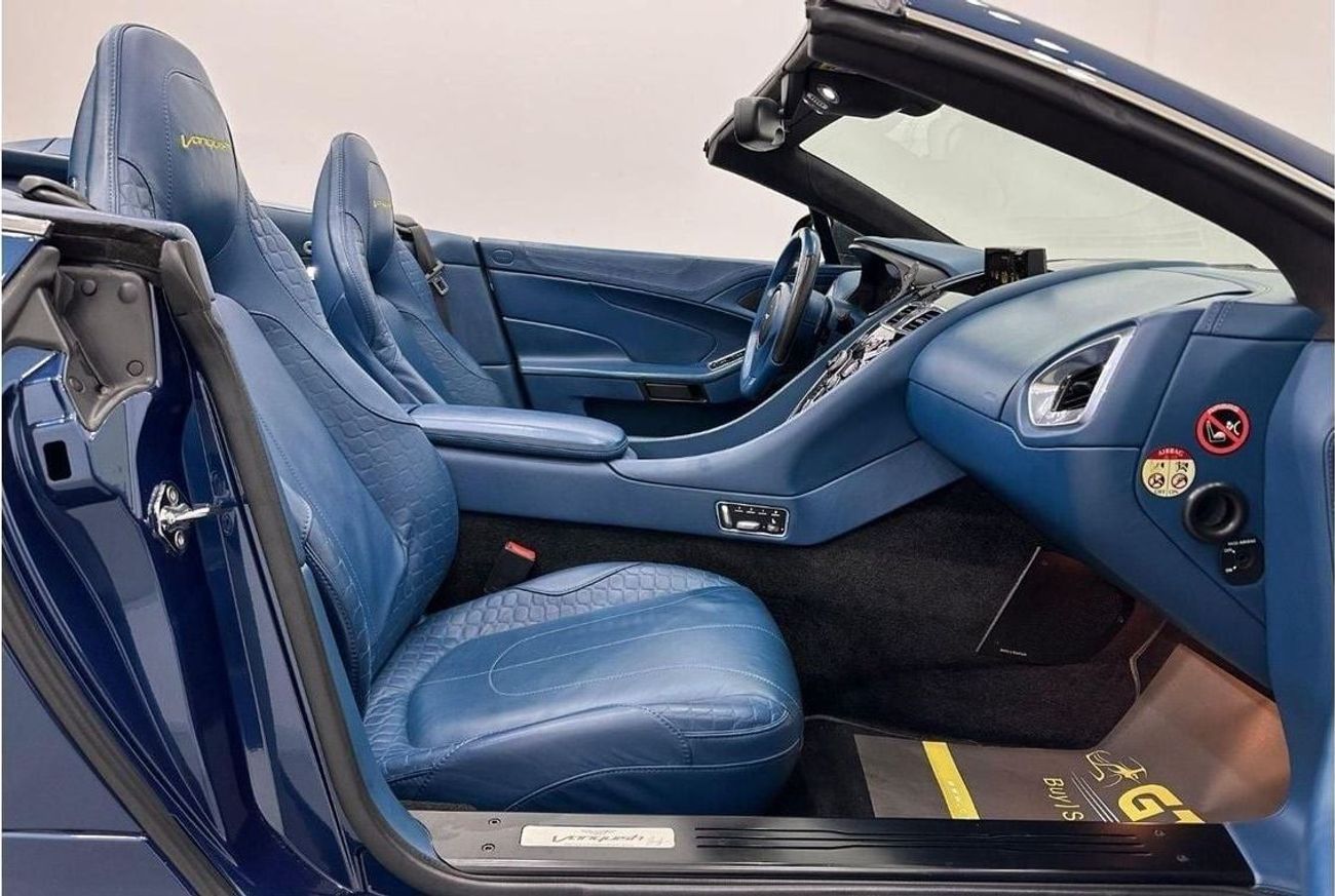 Aston Martin Vanquish Volante 6.0L 2015 Aston Martin Vanquish Volante V12 Convertible, Low