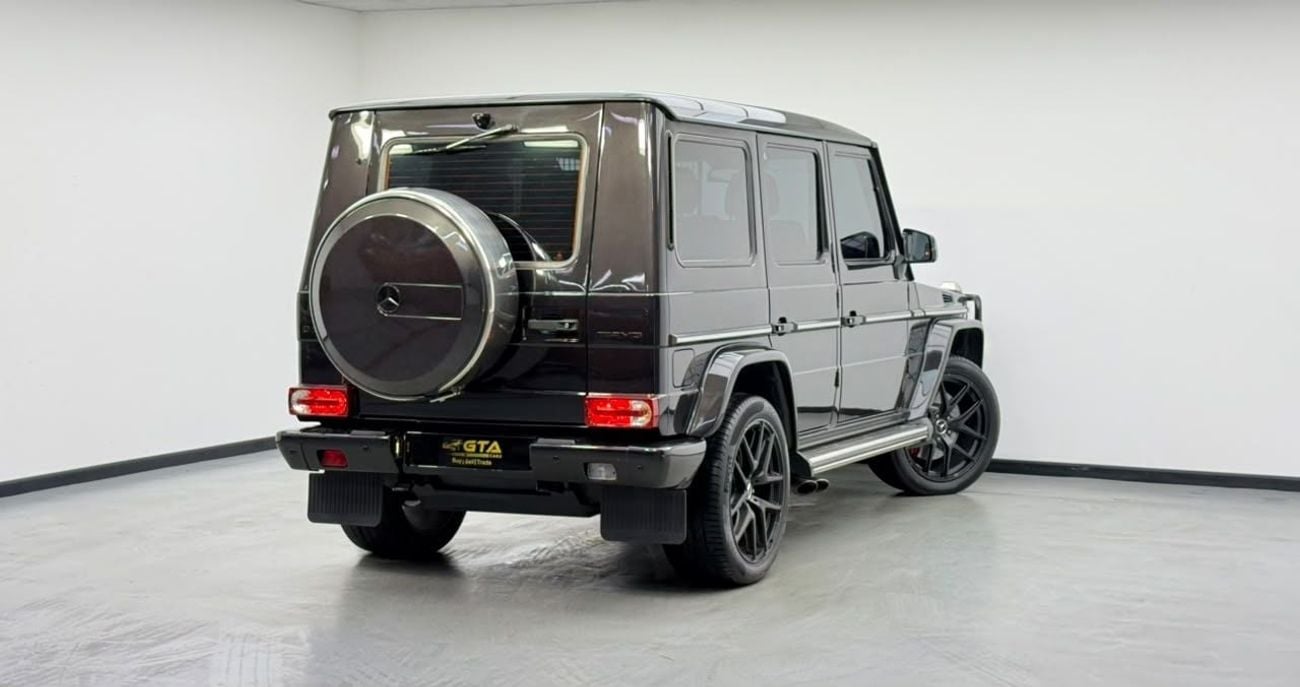 مرسيدس بنز G 63 AMG STANDARD 2014 Mercedes-Benz G 63 AMG, Service History, GCC Specs
