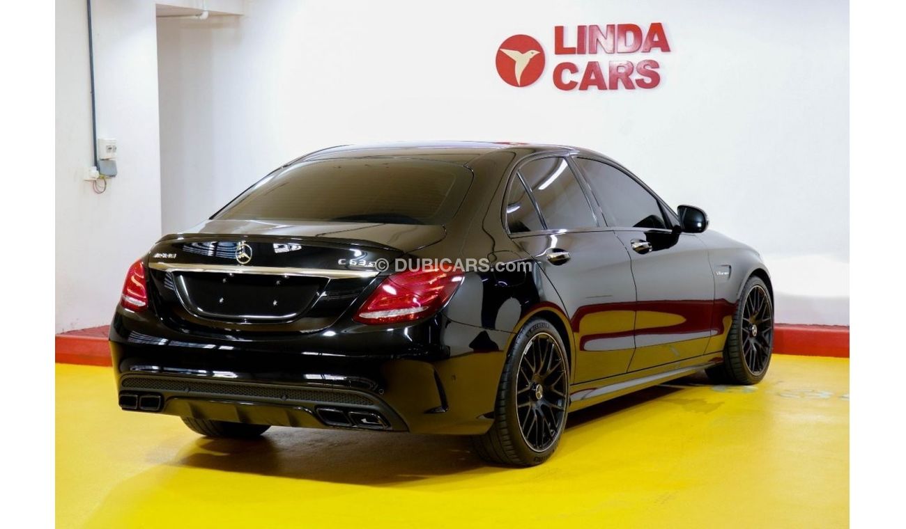 Mercedes-Benz C 63 AMG RESERVED ||| Mercedes Benz C63s AMG 2017 GCC under Agency Warranty with Flexible Down-Payment.