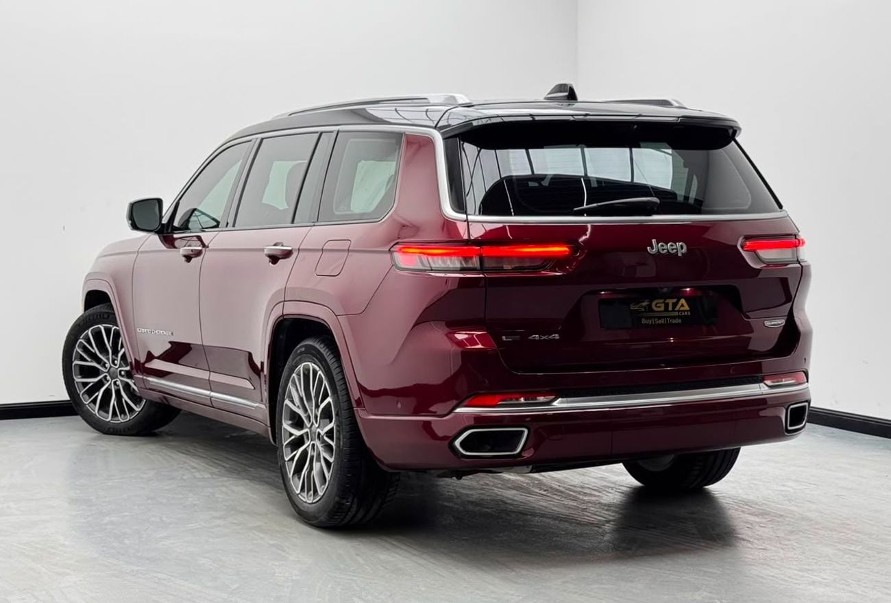جيب جراند شيروكي 2021 Jeep Grand Cherokee L Summit, 2/2027 Jeep Warranty, Jeep Service History, GCC