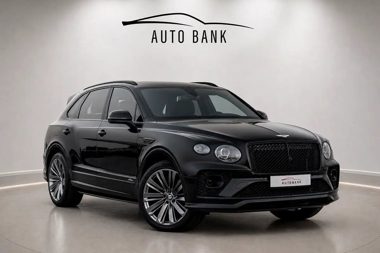 Bentley Bentayga SPEED MODEL - GCC SPECS - NO ACCIDENT - FULL SERVICE IN AGENCY