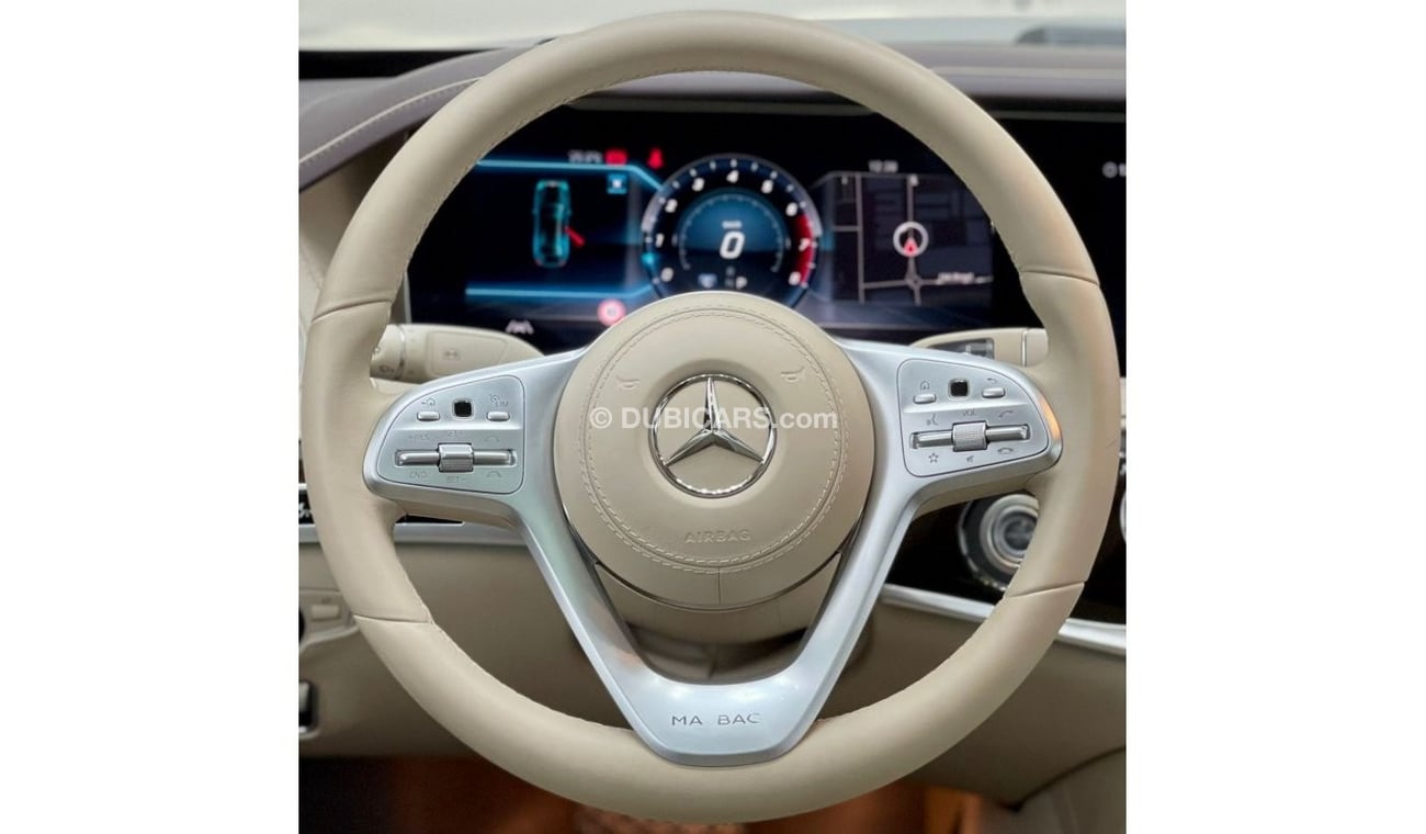 مرسيدس مايباخ S560 مايباخ 2020 Mercedes S560 Maybach 4MATIC, Full Gargash Service History, European Specs