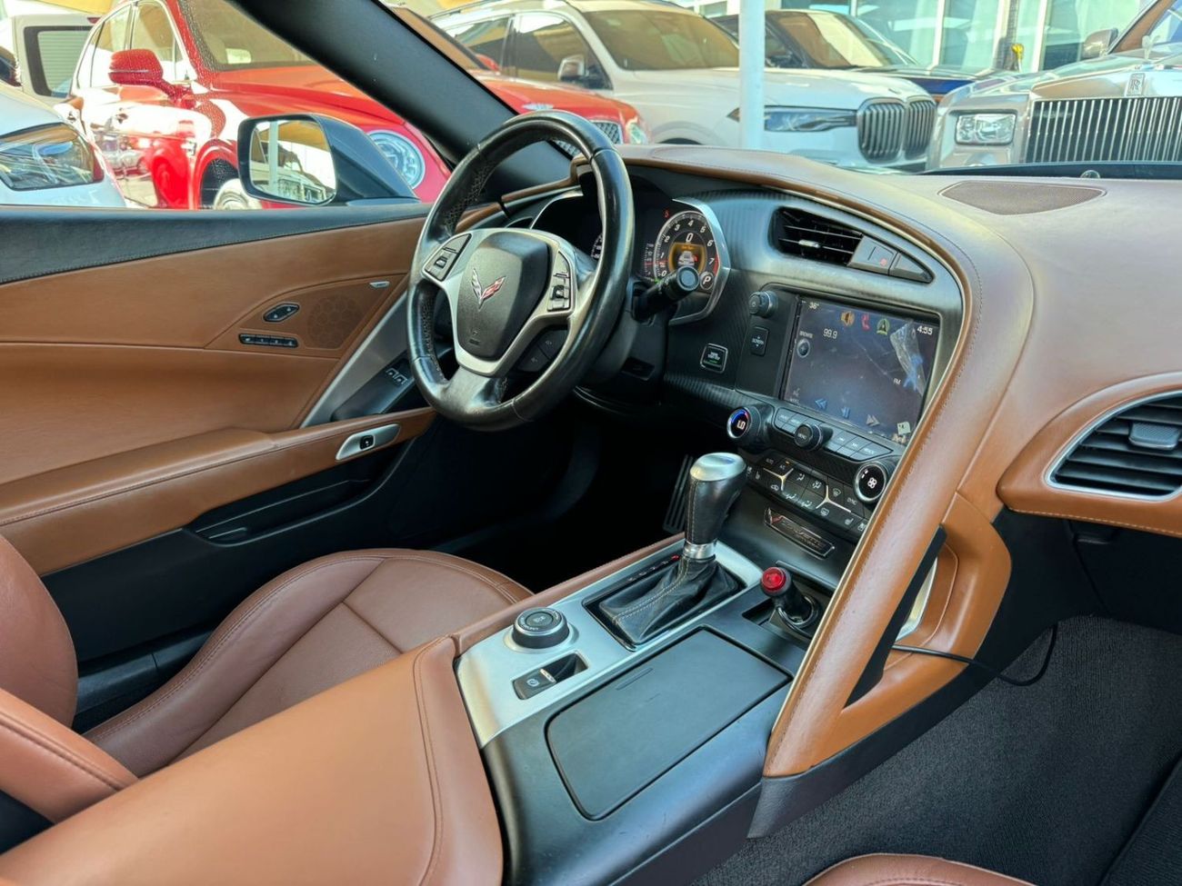 شيفروليه كورفت شيفورليه كورفت 2014 C7Z51 خليجي فل ابشن صبغ وكاله بحاله ممتازه بدون حوادث