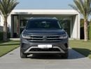Volkswagen Teramont VOLKSWAGEN TERAMONT 3.6L V6 A/T | 2022 | GCC SPECS | AED 1,220 per month
