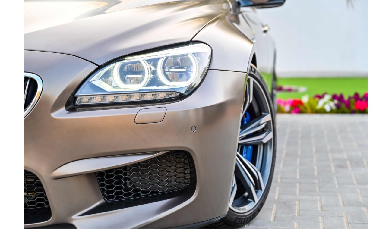 BMW M6 - Agency Warranty and Service Contract - AED 3,114 Per Month - 0% DP