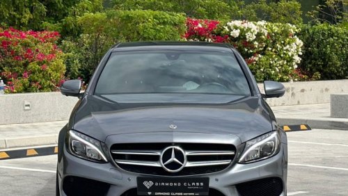 Mercedes-Benz C200 AMG Pack Mercedes C200 AMG 360 Camera Panoramic  Ventilation Seats  Full option GCC  UNDER WARRANTY
