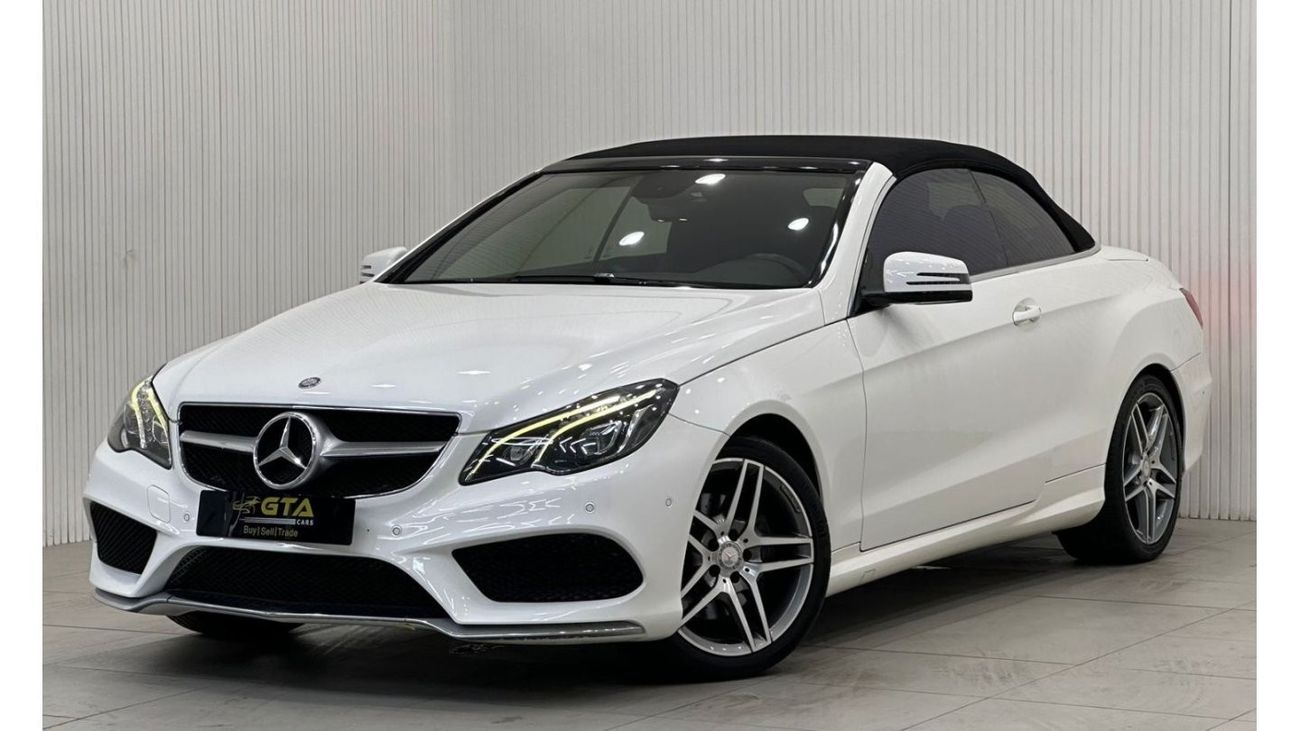 مرسيدس بنز E 250 Std 2015 Mercedes Benz E250 AMG Cabriolet, Full Options, Excellent Condition, GCC